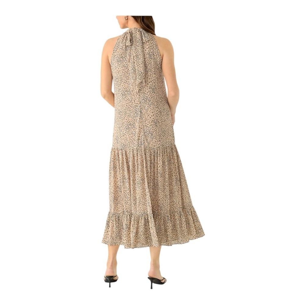 NWT Vince Camuto Women's Maxi Dress with Bow Tie S - Picture 2 of 4